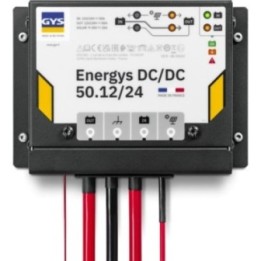 GYS ENERGYS DC/DC 50.12/24 – Αναστρέψιμος μετατροπέας-φορτιστής DC/DC 12/24V 50A με MPPT