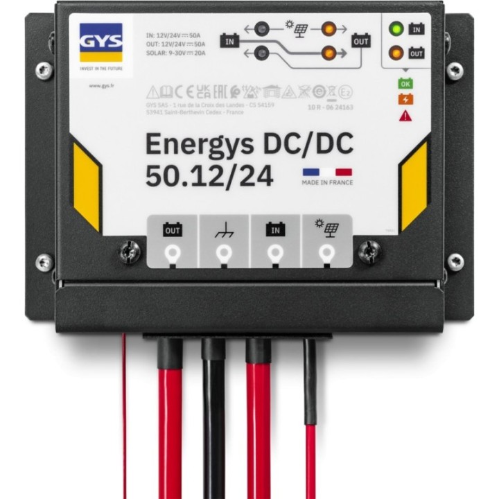 Μετατροπείς DC-DC GYS POWER Μετατροπέας ENERGYS DC/DC 50.12/24 / 07253