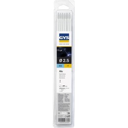Αναλώσιμο Συγκόλλησης GYS 7 ALUMINIUM Ηλεκτρόδια - Ø2.5 - BLISTER / 73