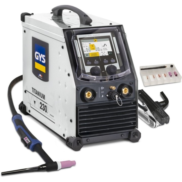 Ηλεκτροκόλληση GYS TITANIUM 230 AC/DC FV - WITH ACCESSORIE