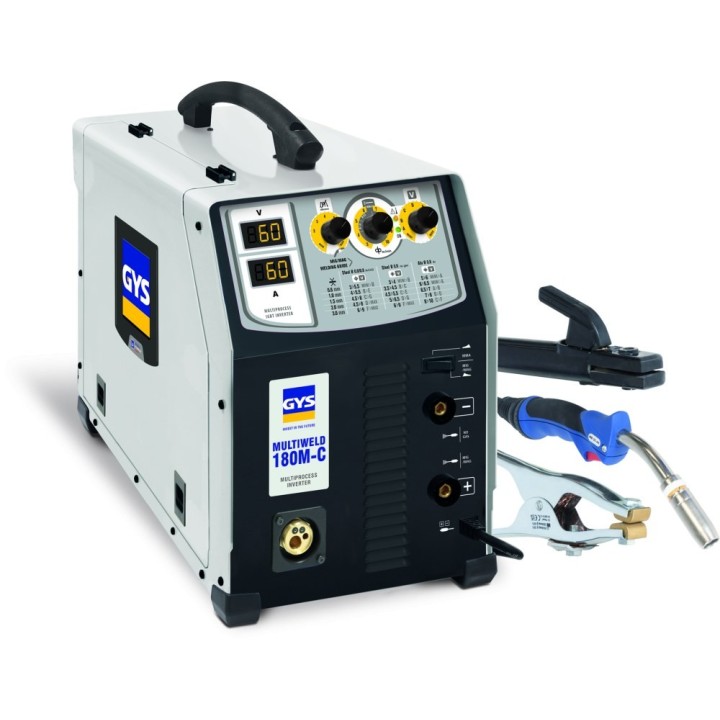 GYS MULTIWELD 180M-C – Ηλεκτροκόλληση Inverter MIG/MAG–MMA 180 A, 230 V
