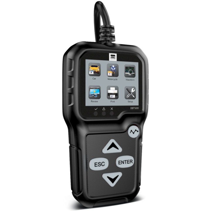 Μπαταρίας Ελεγκτής GYS Μπαταρία TESTER DBT 500 - START/STOP / 079823