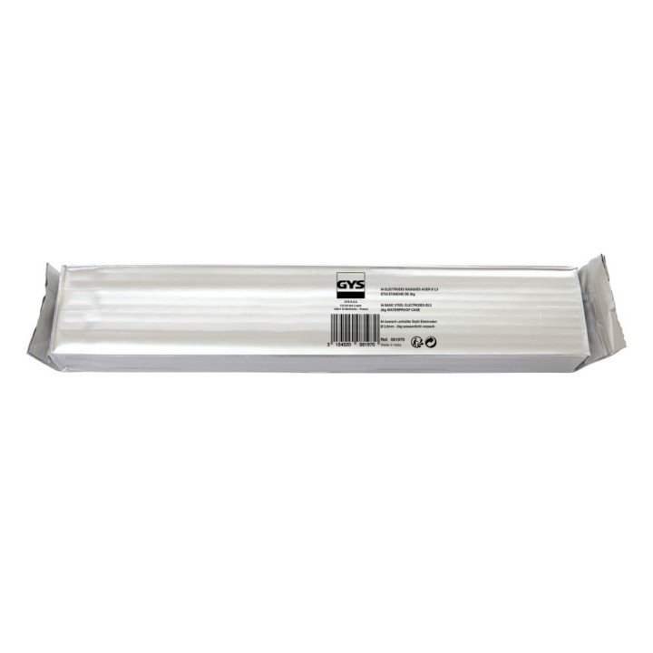 GYS – Ηλεκτρόδια βασικά E7018-1 Ø2,5 mm, 84 τεμ., αεροστεγής 2 kg