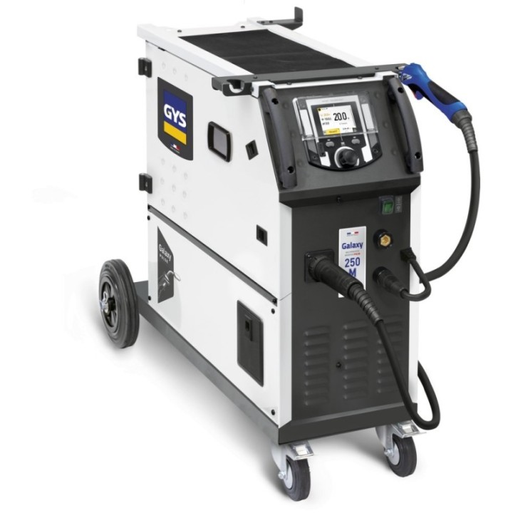 GYS GALAXY 250M – Ηλεκτροκόλληση Inverter Pulse MIG/TIG/MMA 250 A, 230V, με τσιμπίδες