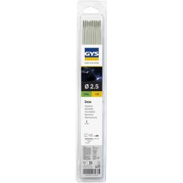 GYS – Ηλεκτρόδια ανοξείδωτου 316L Ø2,5 mm, 10 τεμ.