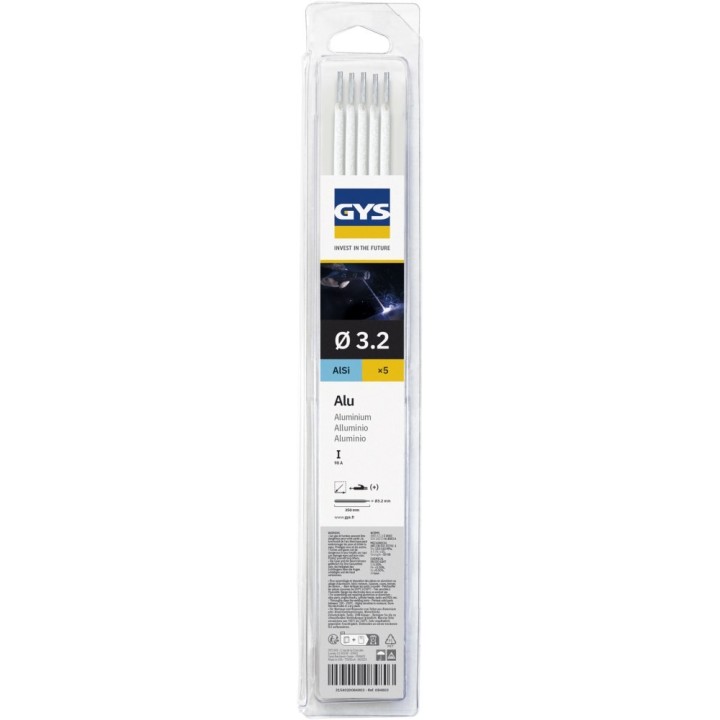 GYS – Ηλεκτρόδια αλουμινίου 4043 Ø3,2 mm, 5 τεμ.