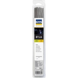 GYS – Βέργες συγκόλλησης TIG ανοξείδωτου 308L Ø1,6 mm, μήκος 33 cm, 60 τεμ.