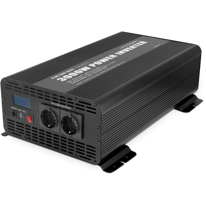 Μετατροπείς DC-AC GYS PSW 3000W Μετατροπέας - 12V - REMOTE CONTROL SCR