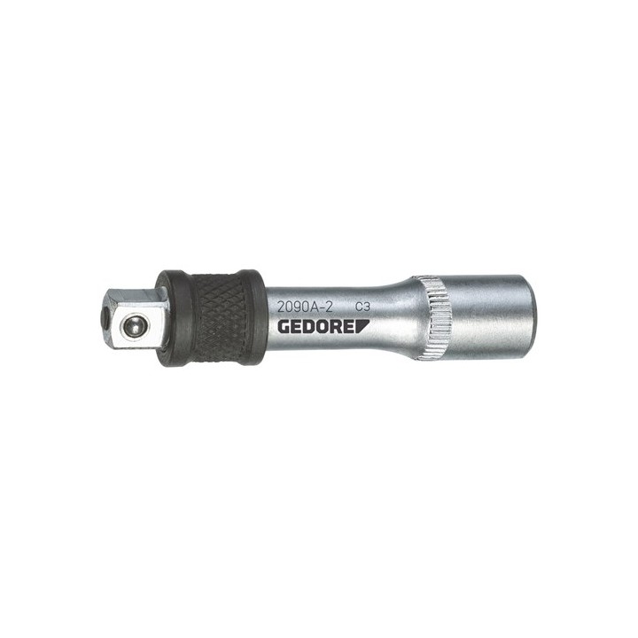 2090 A-2 Προέκταση με κουμπί απασφάλισης 1/4in 55 mm GEDORE | PAM