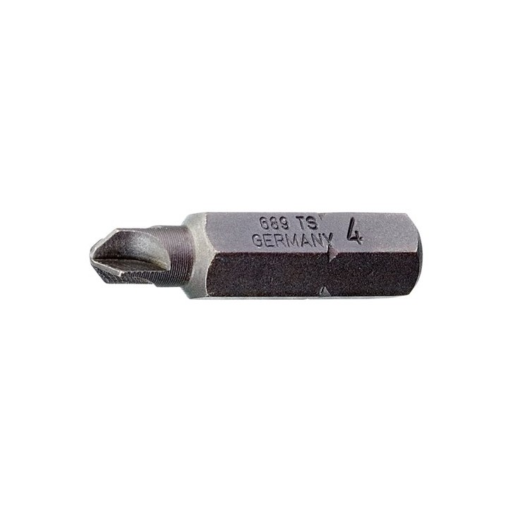689 TS 10 Μύτη κατσαβιδιού 1/4in Τέσσερις πτέρυγες TORQ-SET 10 mm GEDO