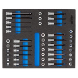 2005 CT2-TX 30 Συλλογή από καρυδάκια 3/8″ σε μονάδα εργαλείων 2/4 CT, 52 τμχ. GEDORE | PAM
