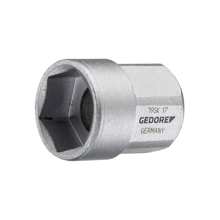 19 SK 17 Καρυδάκι 1/2in κοντό 17 mm GEDORE | PAM
