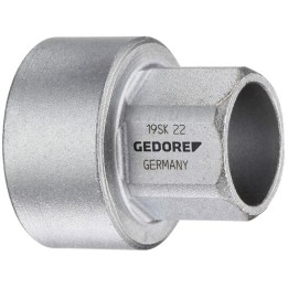 19 SK 22 Καρυδάκι 1/2in κοντό 22 mm GEDORE | PAM