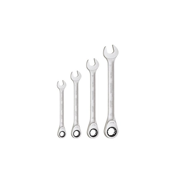 GEDORE Combination ratchet spanner σετ in wallet S 7 R-04 | PAM