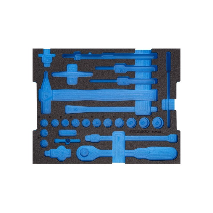 GEDORE Foam insert 2/2 L-BOXX 136 empty EI-1100-01 | PAM