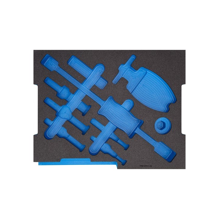 EI-1100 CT2-1.30 Αφρώδες ένθετο 2/2 L-BOXX 136, κενό GEDORE | PAM