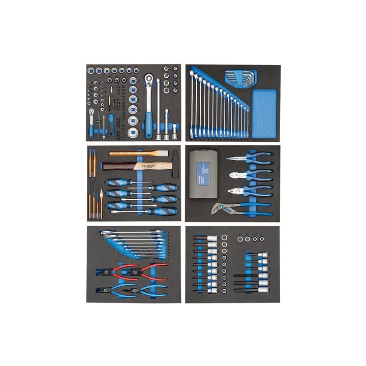 TS-190 Σετ εργαλείων σε μονάδες Check-Tool, 190 τμχ GEDORE | PAM