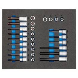 TS CT2-ITX19 Σετ καρυδακιών-μυτών 1/2″ σε μονάδα CT GEDORE | PAM
