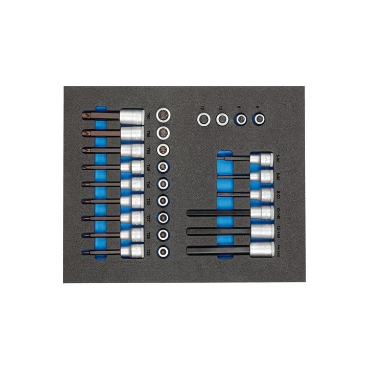 TS CT2-ITX19 Σετ καρυδακιών-μυτών 1/2″ σε μονάδα CT GEDORE | PAM