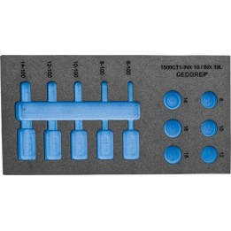 EI-1500 CT1-INX 19 LK Μονάδα εργαλείων CT, κενή GEDORE | PAM