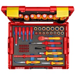 1100-1094 Συλλογή εργαλείων VDE HYBRID 53 τεμάχια σε L-BOXX 136 GEDORE
