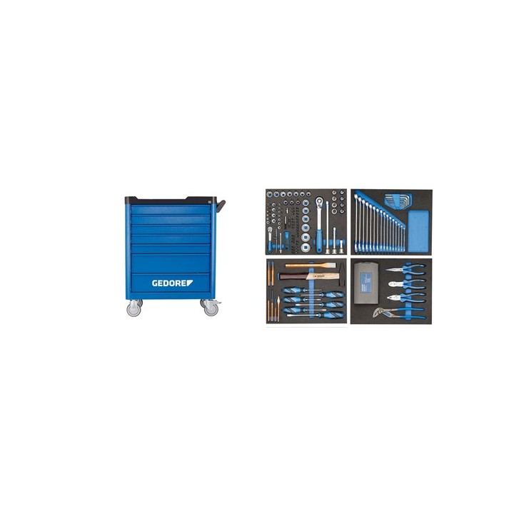 WSL-L-TS-147 Εργαλειοφορέας workster smartline με συλλογή εργαλείων 14