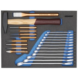 GEDORE Tool assortment in CT-module 22 pcs 1110 CTB2-01 | PAM