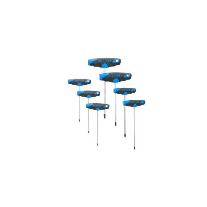 2142 TX-007 Σετ Κλειδιών inTin με λαβή 2C-T TORX, 7 GEDORE | PAM