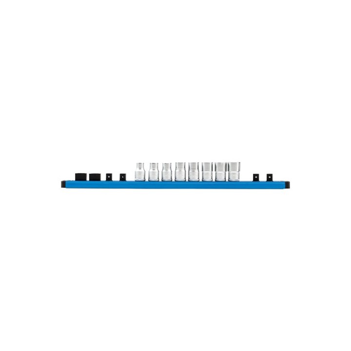 SB 19 SL-08 Σετ καρυδάκια 1/2 10-19mm+ράγα 9τμχ GEDORE - BLUE DEAL | P