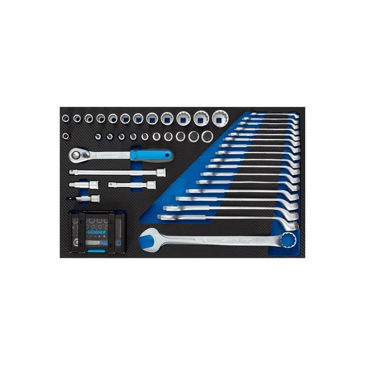 GEDORE Tool assortment in CT-modules, 173 pieces TS-173 | PAM