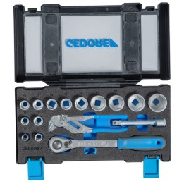 19 DMU 183 Σετ καρυδάκια 1/2″ με πένσα-κλειδί GEDORE | PAM