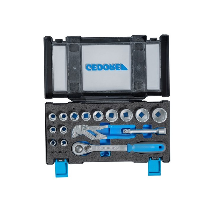 GEDORE Καρυδάκι σετ 1/2" με plier κλειδί 19 DMU 183 | PAM