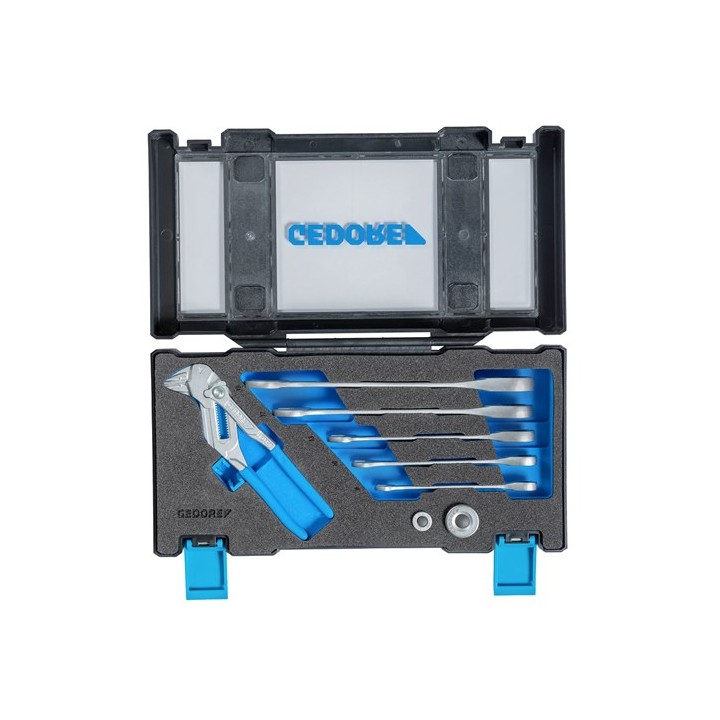 GEDORE Combination ratchet spanner σετ με plier κλειδί 7 RA 183 | PAM