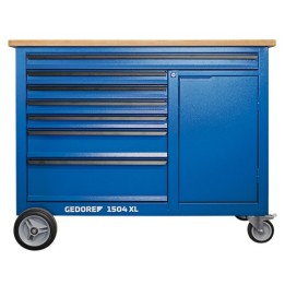 1504 XL-S-198 Κινητός πάγκος εργασίας με συλλογή εργαλείων GEDORE | PAM