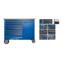 1504 XL-S-306 Κινητός πάγκος εργασίας με συλλογή εργαλείων GEDORE | PAM