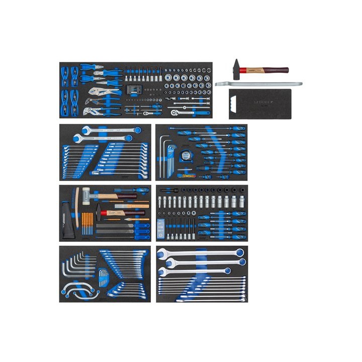 GEDORE Tool assortment in CT-modules, 306 pieces S-306 | PAM