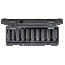 K 19 L-010 Σετ κρουστικά καρυδάκια μακριά 1/2″ 10 τμχ. GEDORE | PAM