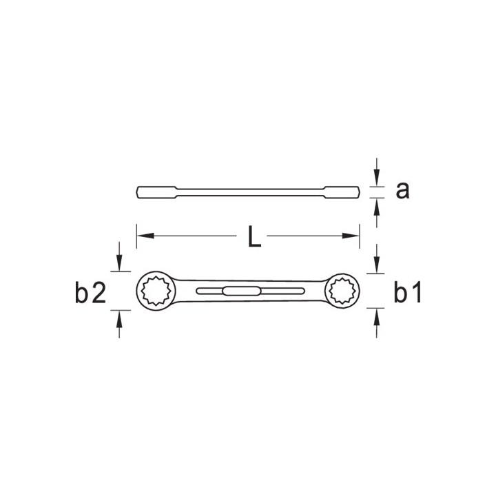4 6x7 Πολύγωνα κλειδιά 6x7 mm GEDORE | PAM