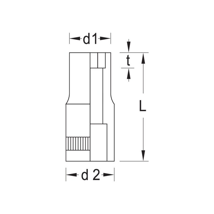 20 4 Καρυδάκι 1/4in 4 mm GEDORE | PAM