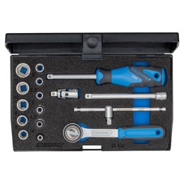 20 EMU-3 Συλλογή από καρυδάκια 1/4″ 16 τμχ. 4-13 mm GEDORE | PAM