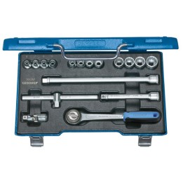 D 30 GMU-3 Συλλογή από καρυδάκια 3/8″ 17 τμχ. UD 6-19 mm GEDORE | PAM