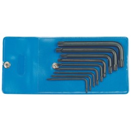 43 TX-09 Συλλογή γωνιακών κλειδιών TORX T7-T40, 9 τεμάχια GEDORE | PAM