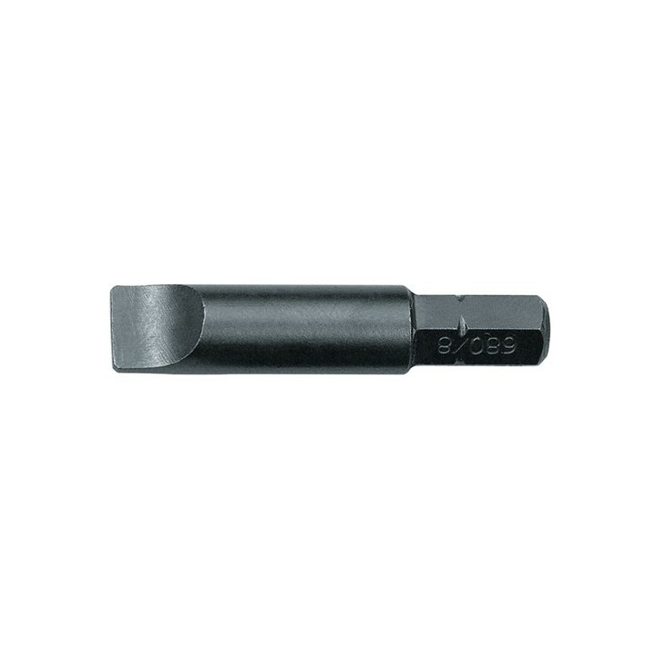 680 7 S-010 Μύτη κατσαβιδιού 1/4in, οικονομικό πακέτο 10 τμχ., με ίσια