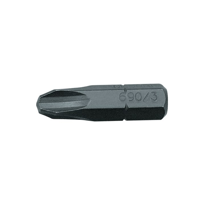 690 2 L S-010 Μύτη κατσαβιδιού 1/4in, οικονομικό πακέτο 10 τμχ., PH 2
