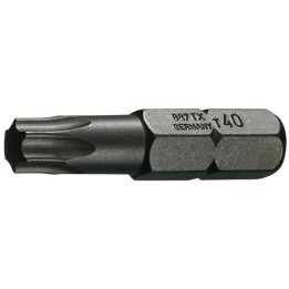 687 TX T25 S-010 Μύτη κατσαβιδιού 1/4in, οικονομικό πακέτο 10 τμχ., TO