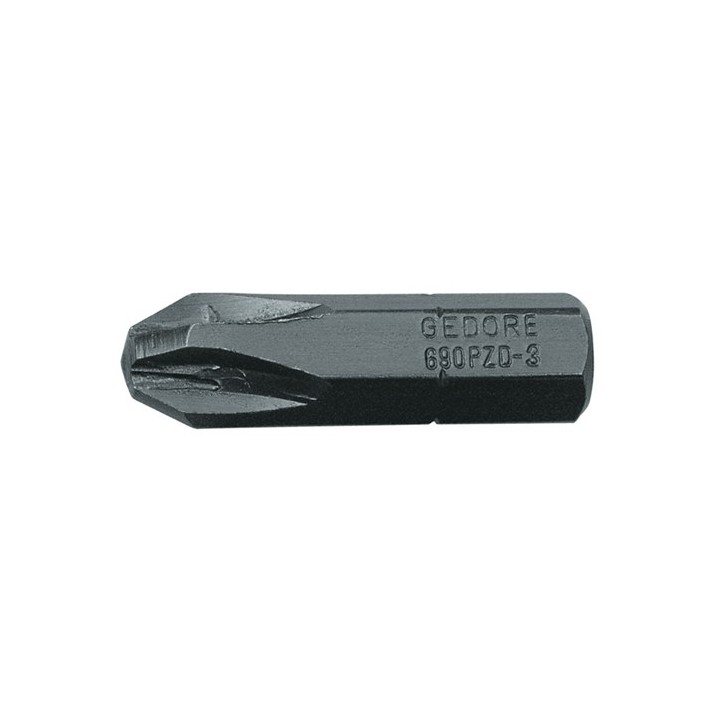 690 PZD 2 S-010 Μύτη κατσαβιδιού 1/4in, οικονομικό πακέτο 10 τμχ., PZ