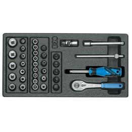 1500 ES-20 Συλλογή από καρυδάκια 1/4″, σε μονάδα εργαλείων 1/3 ES GEDORE | PAM