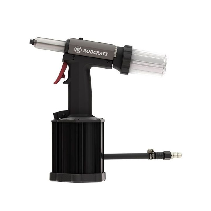 Πριτσιναδόρος αέρος RODCRAFT RC6738 – τυφλά πριτσίνια 3,2–5,0 mm, διαδρομή 19 mm