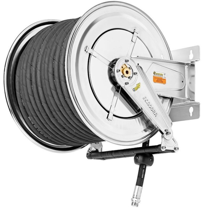 ECODORA 565/32 Σταθερό καρούλι σωλήνα ζεστό νερό 200 bar σωλ. 50 m σει
