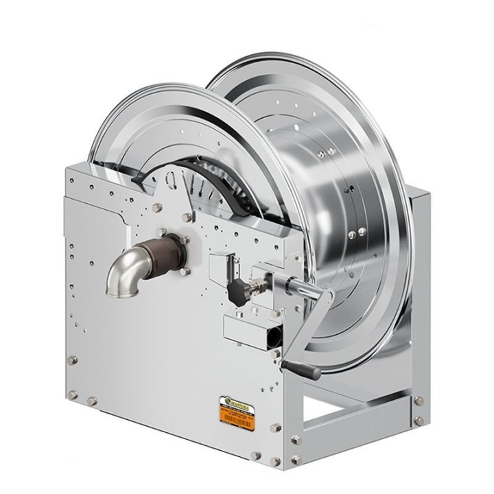 ECODORA 0E825001/6000 Χειροκ. καρούλι σωλήνα ζεστό νερό 70 bar τύμπανο